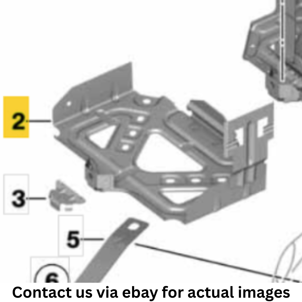 2012 Mini Cooper Countryman Battery Tray Used OEM 61217644248