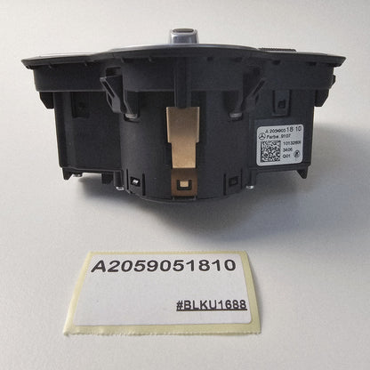 2017-2023 Mercedes-Benz C Class W205 HEADLIGHT SWITCH CONTROL UNIT A2059051810