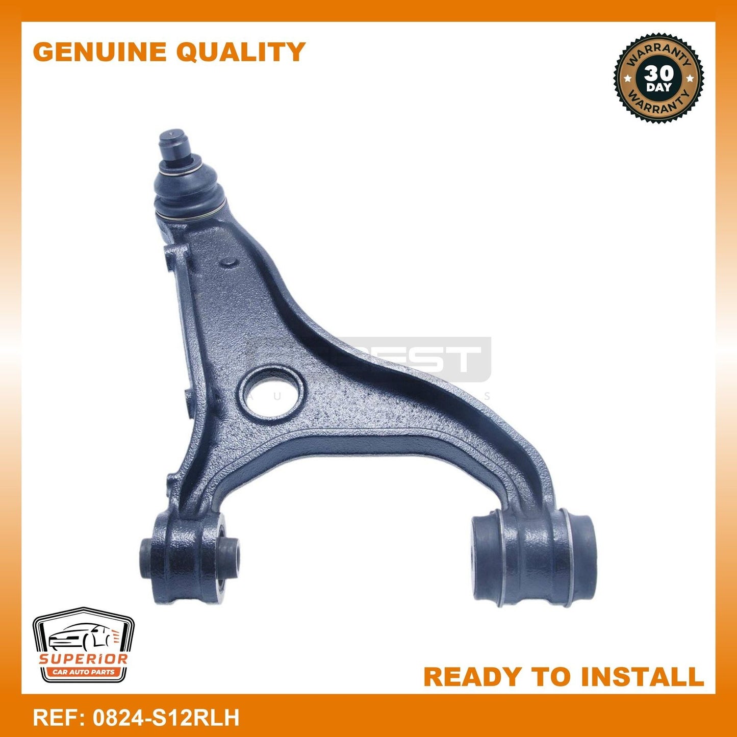 FEBEST 2013-2016 Subaru XV Track Control Arm 0824-S12RLH