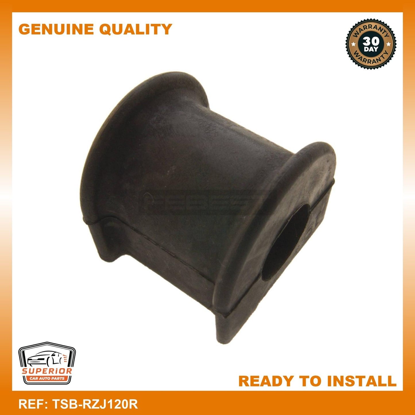 FEBEST 1995-2009 Toyota 4Runner Rear Stabilizer Bar Bushing TSB-RZJ120R