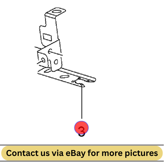 2010 Chevrolet Cruze Knock Sensor Bracket Used OEM 55580011