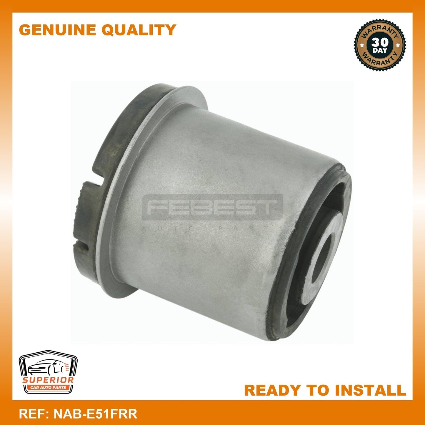 Febest Subframe Rear Bushing NAB-E51FRR