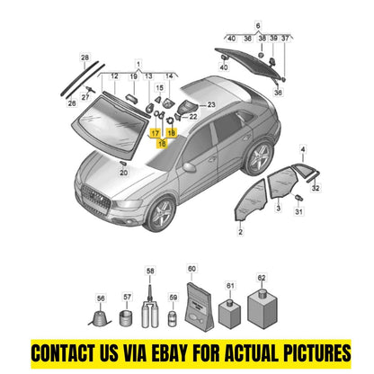 2013-2016 Audi  A4 Humidity Sensor 81D907253