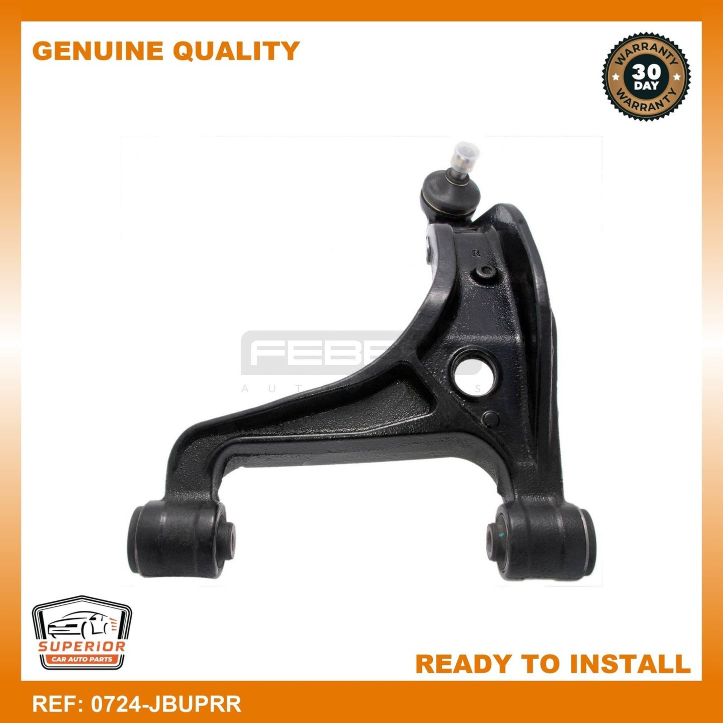FEBEST 2005-2014 Suzuki Grand Vitara Right Upper Rear Arm 0724-JBUPRR