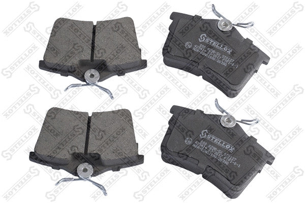 STELLOX 2008 Peugeot Partner Brake Pad Set Disc Brake 425414