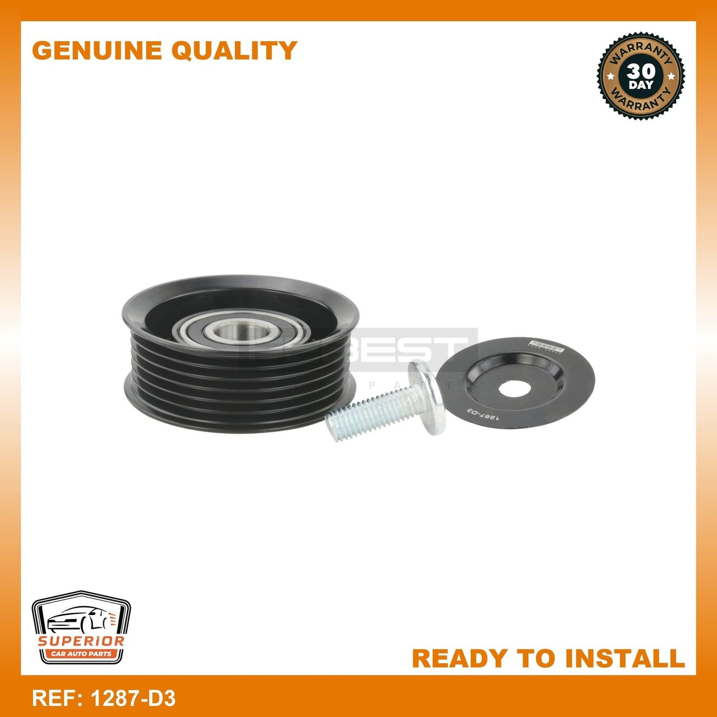 Febest 2010-2022 Kia Sportage Tension Pulley 1287-D3
