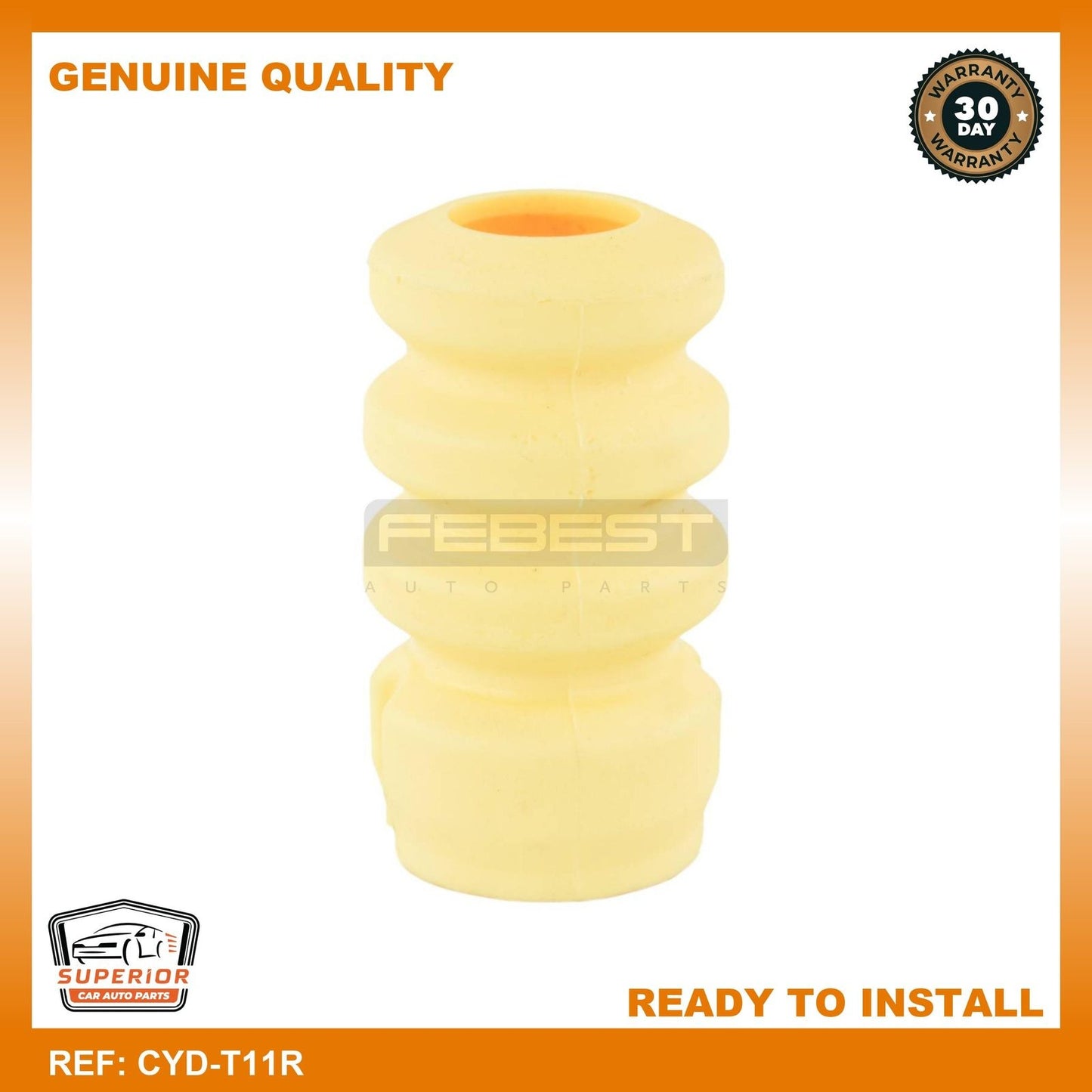 Febest CHERY T112911033 Rear Shock Absorber Jounce Bumper CYD-T11R