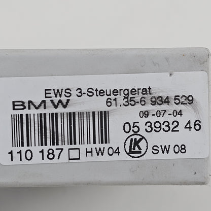 2003-2010 BMW X3 E83 EWS3 Immobiliser Module 61356934529