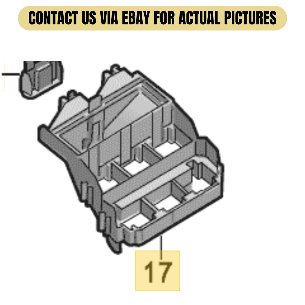 2012 Audi A4 Bracket for Connector Housing (A-Pillar) Used OEM 8K0937545B