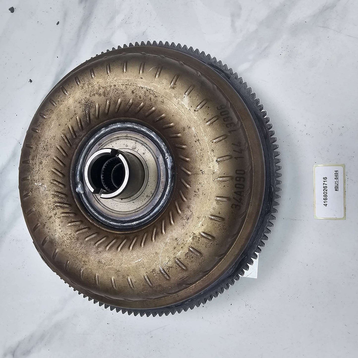 2015 BMW 7 Series F01 Torque Converter 4168026716