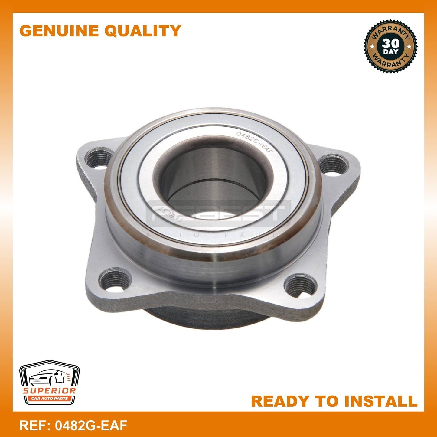 FEBEST 1995-1998 Mitsubishi Eclipse Front Wheel Hub 0482G-EAF