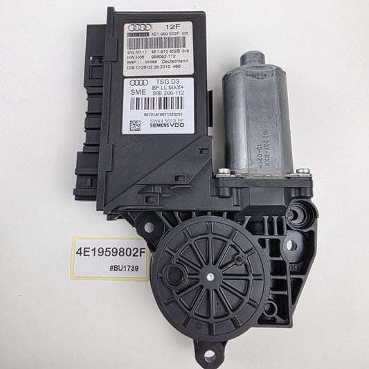 2004-2010 Audi A8 Quattro Window Motor Front Right Power Door 4E1959802F