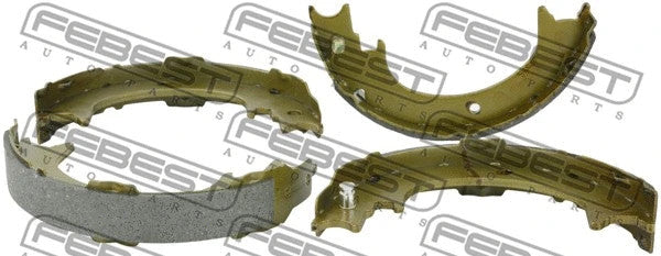 FEBEST Rear Brake Shoe Kit for Mitsubishi Pajero Montero 0402-V97WR | 4800A058