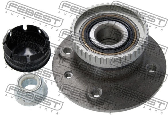 FEBEST 2001-2003 Renault Scenic Rear Wheel Hub 2482-SIA44R