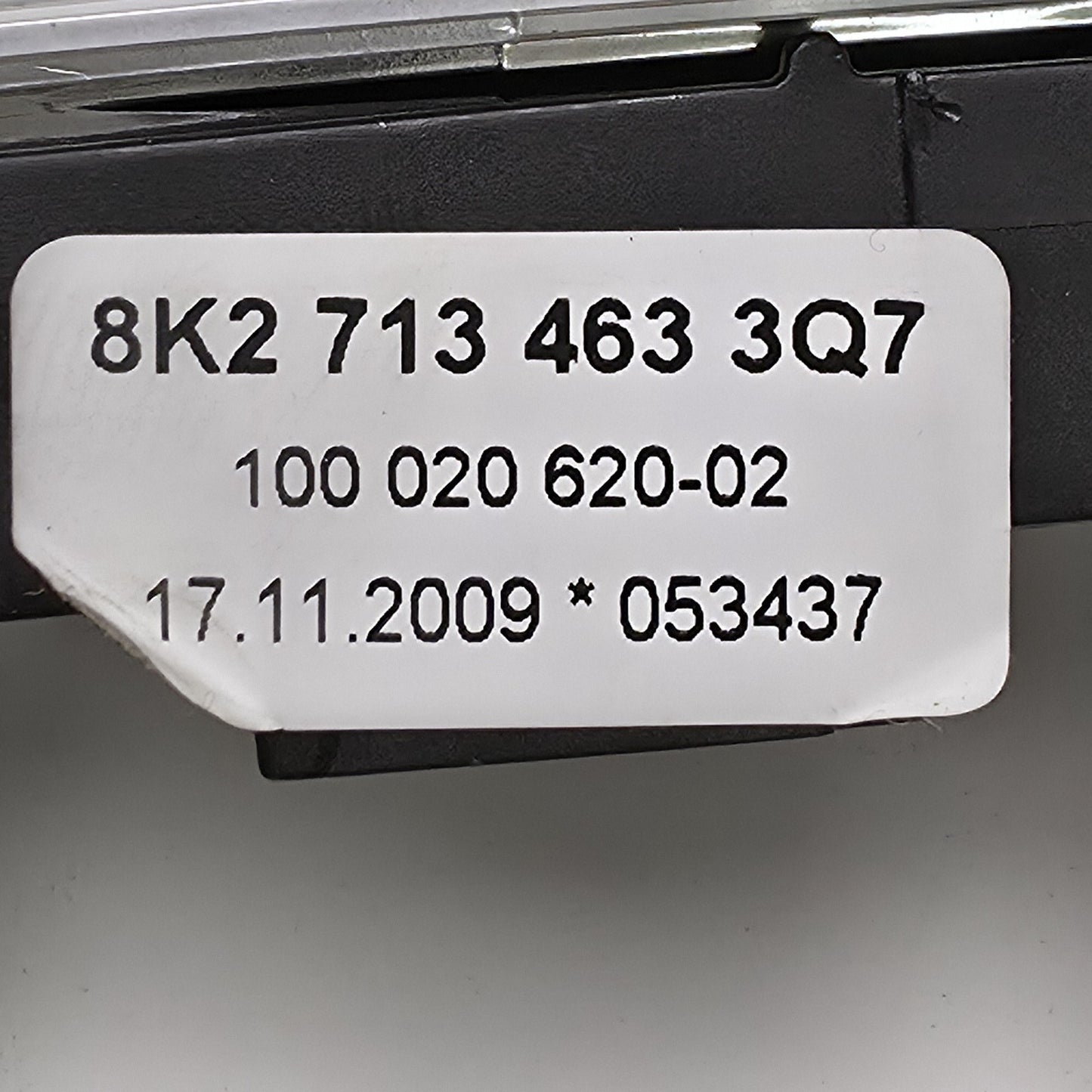 2008-2017 Audi Q5 Gear Selector Display 8K2713463