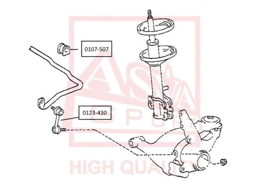 FEBEST 2001-2005 Honda Civic Stabilizer Bar Link 0123-430