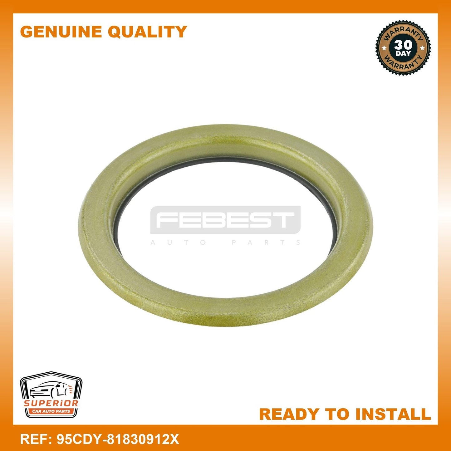 FEBEST 2011-2020 Toyota Hilux Oil Seal Front Hub 95CDY-81830912X