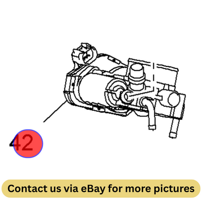 2010 Chevrolet Cruze Electronic Throttle Body Used OEM 55562380
