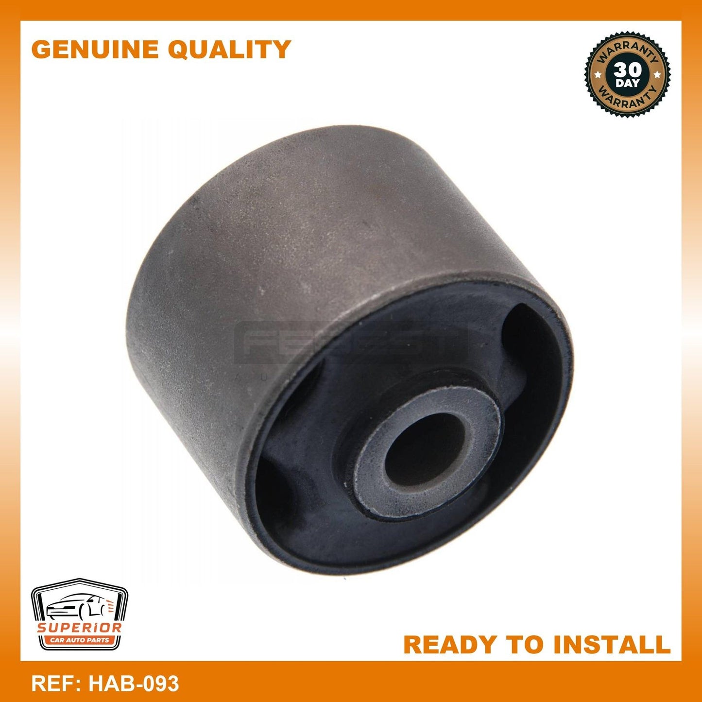 Febest 1999-2003 Honda Accord Rear Trailing Rod Bushing HAB-093