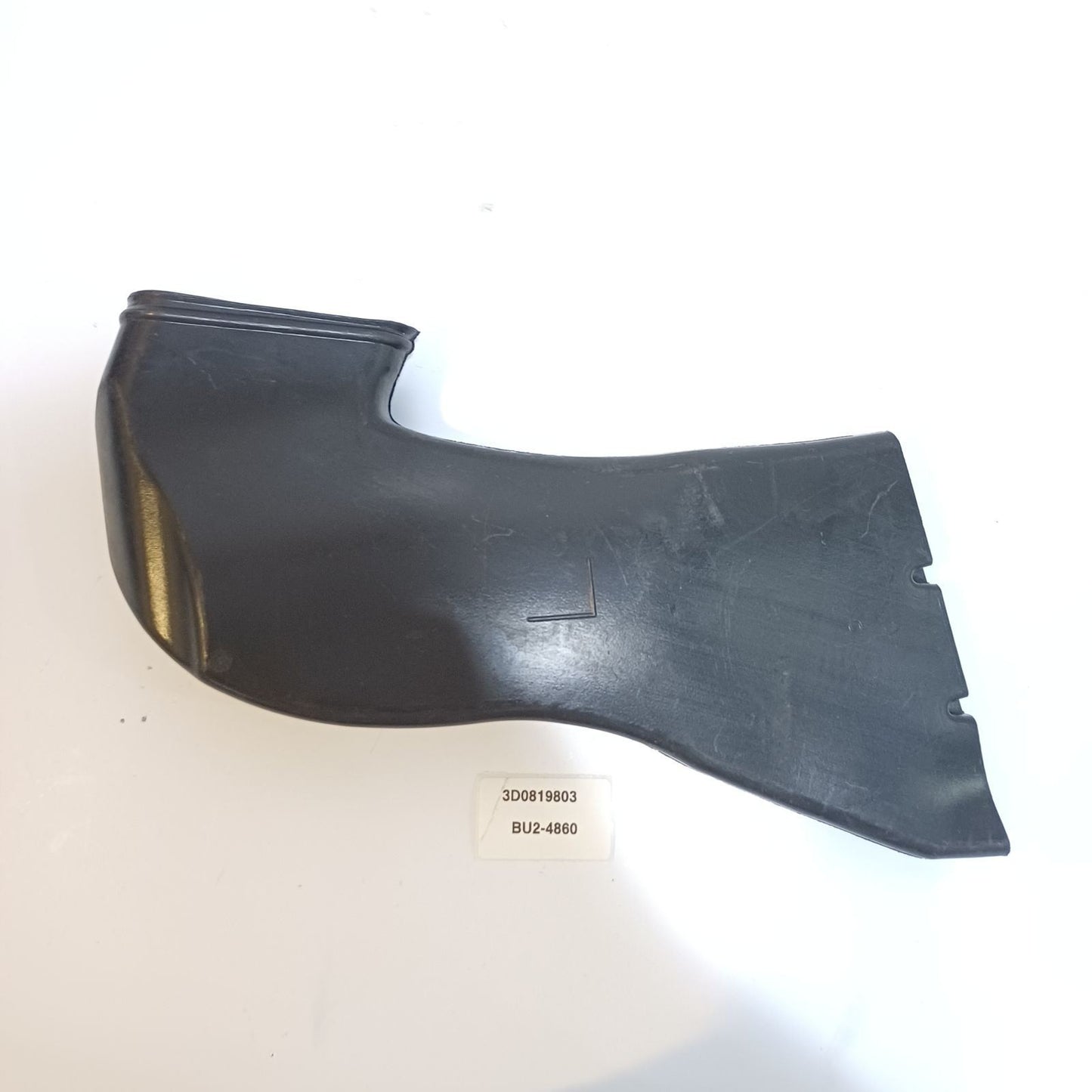 2004-2006 Volkswagen Phaeton LH Upper Console Air Duct 3D0819803