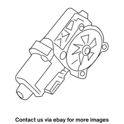 2018 Cadillac CTS Rear Side Window Regulator Motor Left Used OEM 84005621