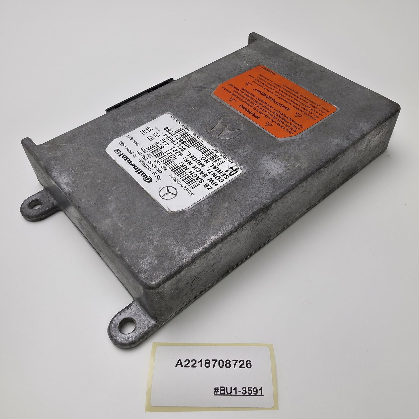 2006-2009 Mercedes S550 Voice Communication Control Module A2218708726