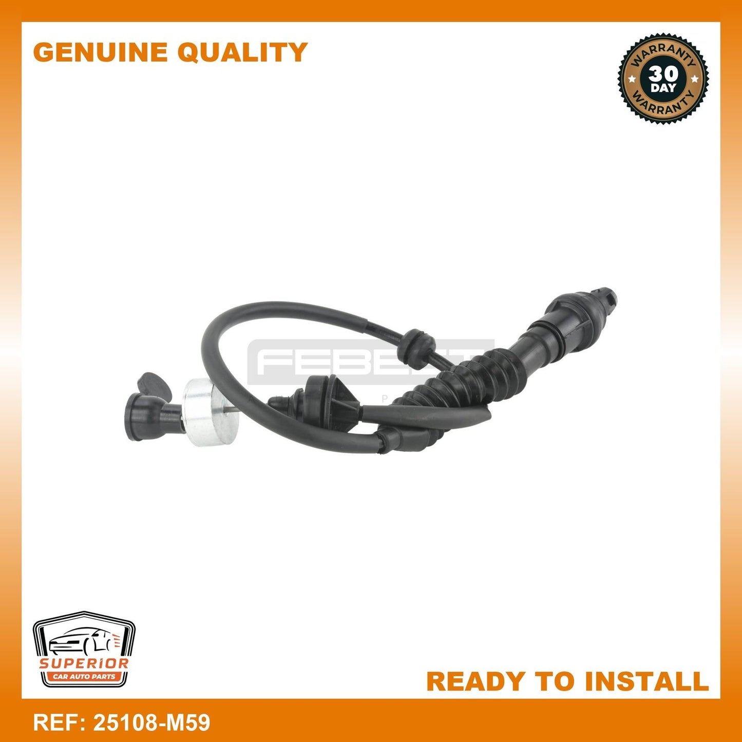 FEBEST 2003-2007 Peugeot Partner Clutch Cable 25108-M59