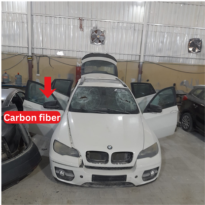 2012 BMW X6 Right Heated Outside Mirror Used OEM 51167282756