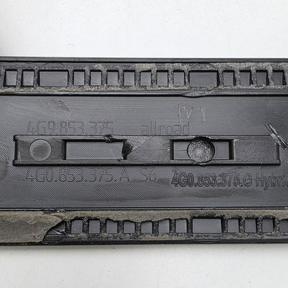 2010-2020 Audi A6 Rear Left Sill Trim Strip 4G0853375A
