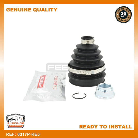 FEBEST 2014-2017 Honda CR-V Boot Outer CV Joint Kit PVC 0317P-RE5
