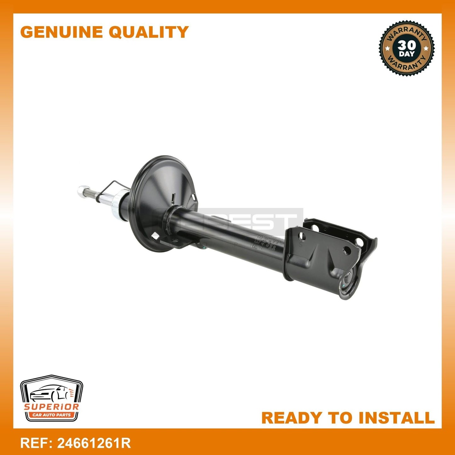 FEBEST NISSAN Rear Shock Absorber 24661261R