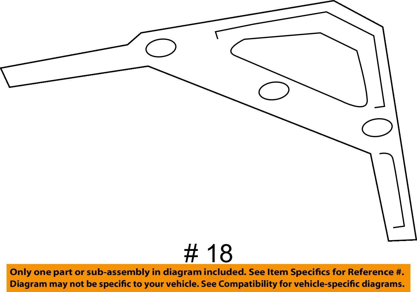 2017-2023 Audi SQ7 Front Reinforcement Frame Brace Bracket 4M0806303A