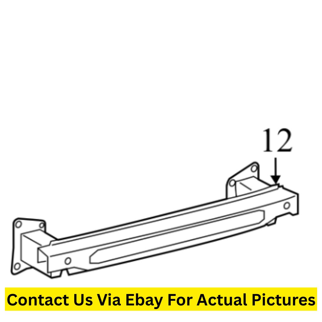 2014 Volkswagen Passat Front Bumper Impact Bar Used OEM 561807305