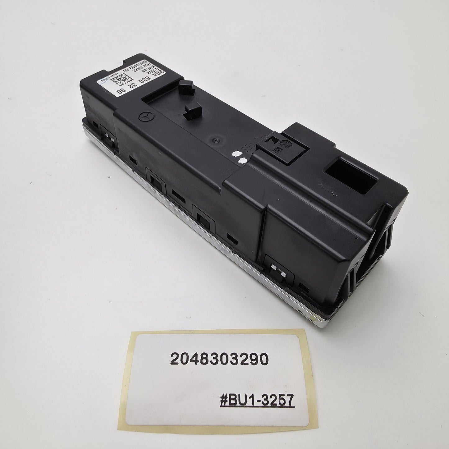 2006-2018 Mercedes-Benz CLS HVAC Temperature Control Panel Rear 2048303290