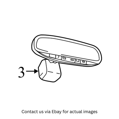 2015 Jeep Grand Cherokee Interior Rear View Mirror Used OEM 68110890AE