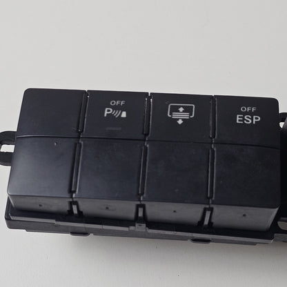Mercedes W203 C-Class Switch Block Parktronic & Rear Window Blind A2038705010
