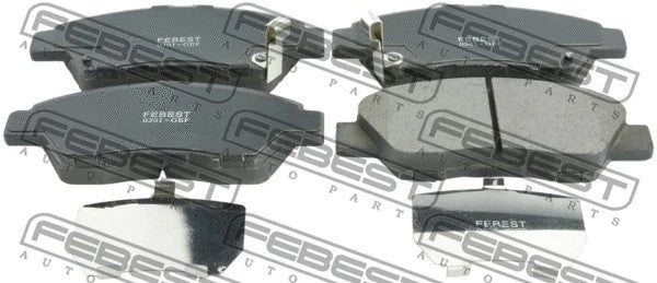 FEBEST 2010-2011 Honda Insight Brake Pad Set 0301-GEF