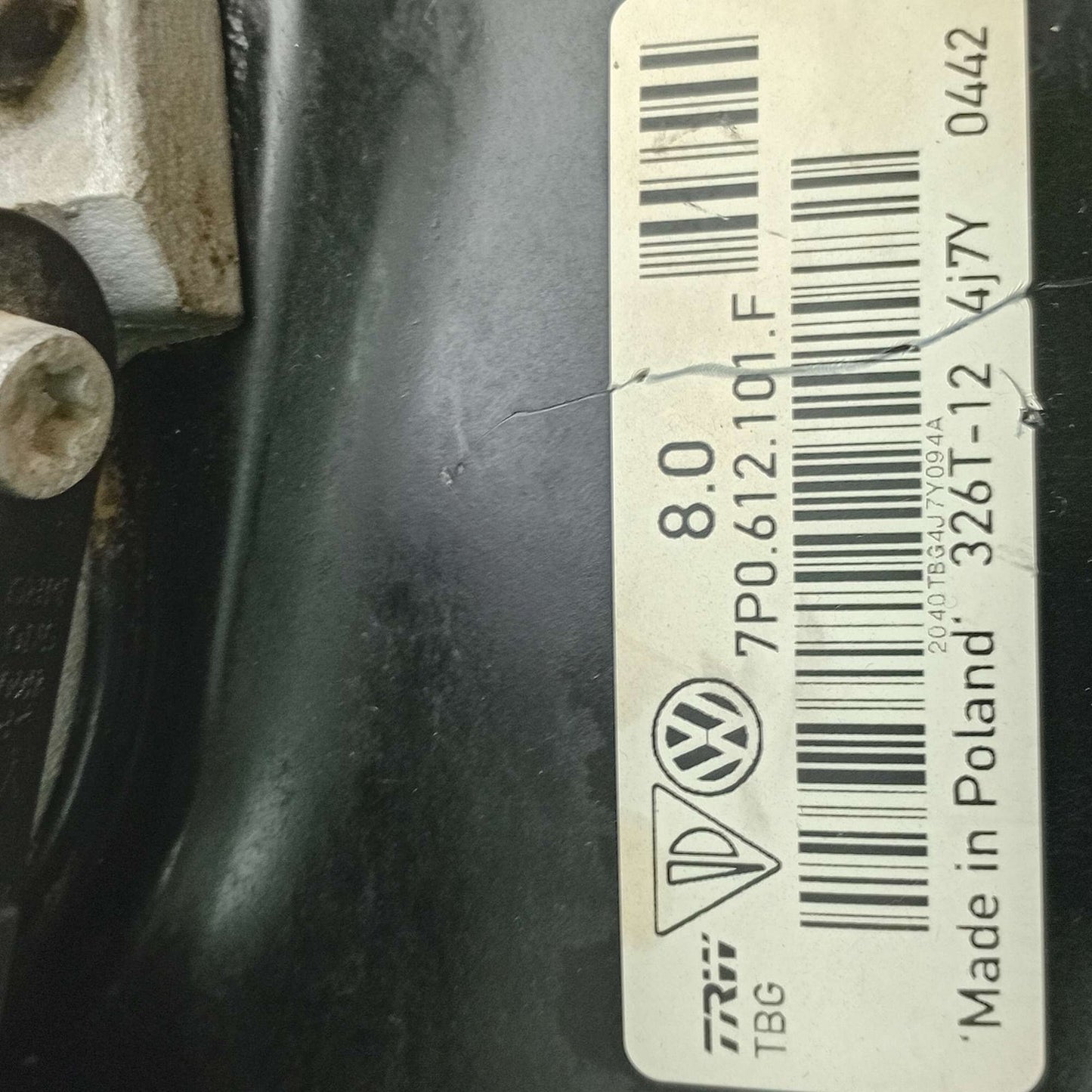 2011-2018 Porsche Cayenne Power Brake Booster 7P0612101F