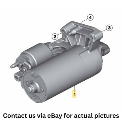 2011–2016 BMW 520i Starter Motor Replacement USED OEM 12417638194