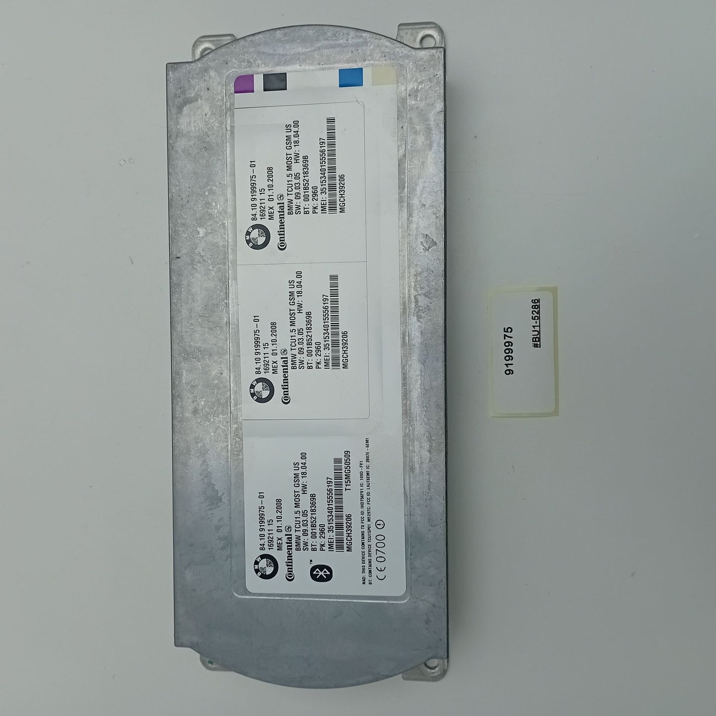 2006-2013 BMW X5 Bluetooth Telematics Control Module TCU 9199975