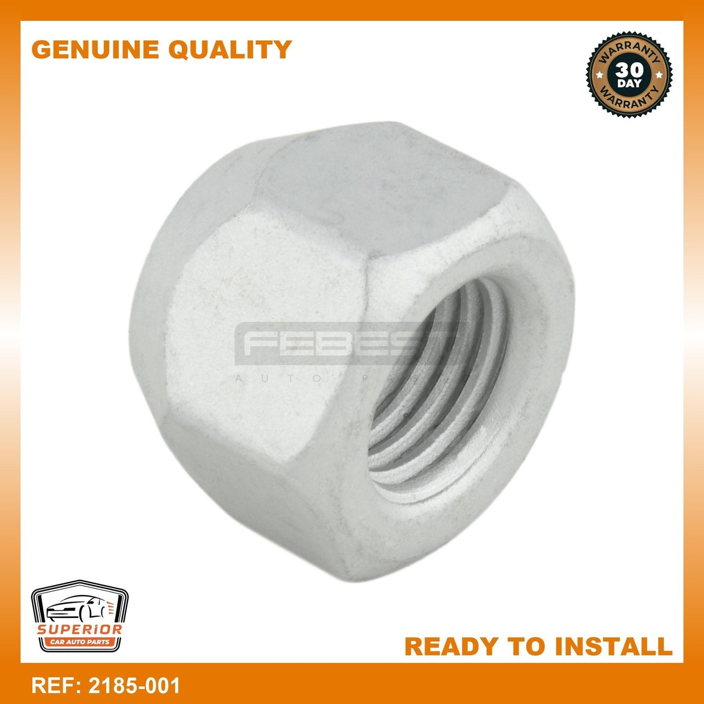 FEBEST 1995-2001 Ford Escort Wheel Nut 2185-001
