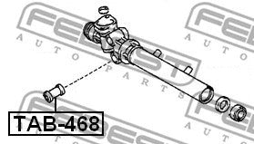 FEBEST 2001-2010 Lexus LX570 Steering Rack Bushing TAB-468