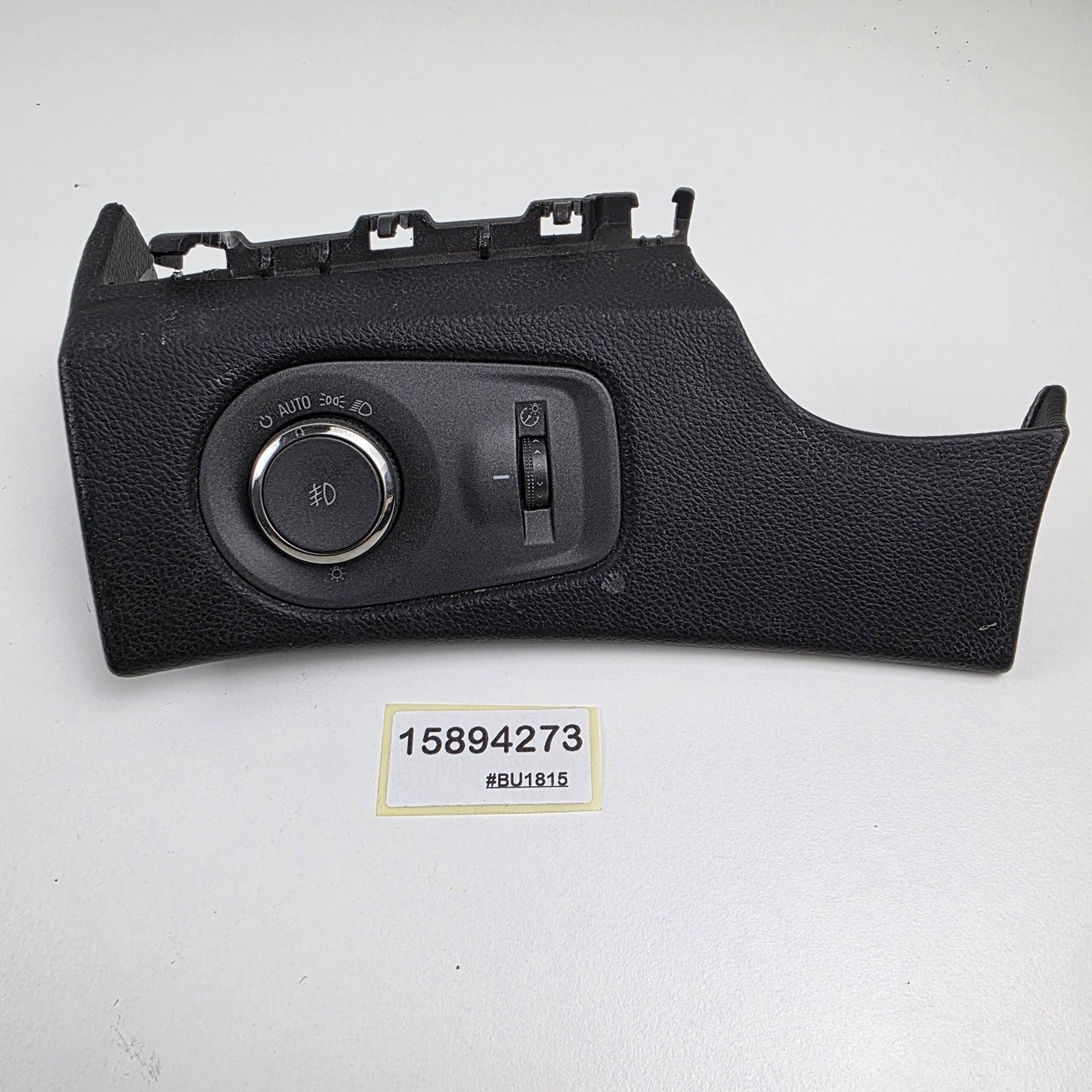 2010-2016 Cadillac SRX Front Dash Headlight Control Switch Trim 15894273