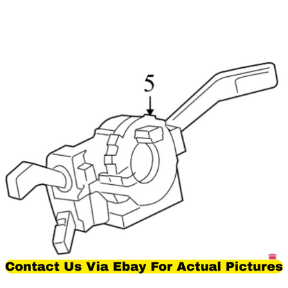 2012 Volkswagen CC Turn Signal / Combination Lever Used OEM 3C9953502B9B9