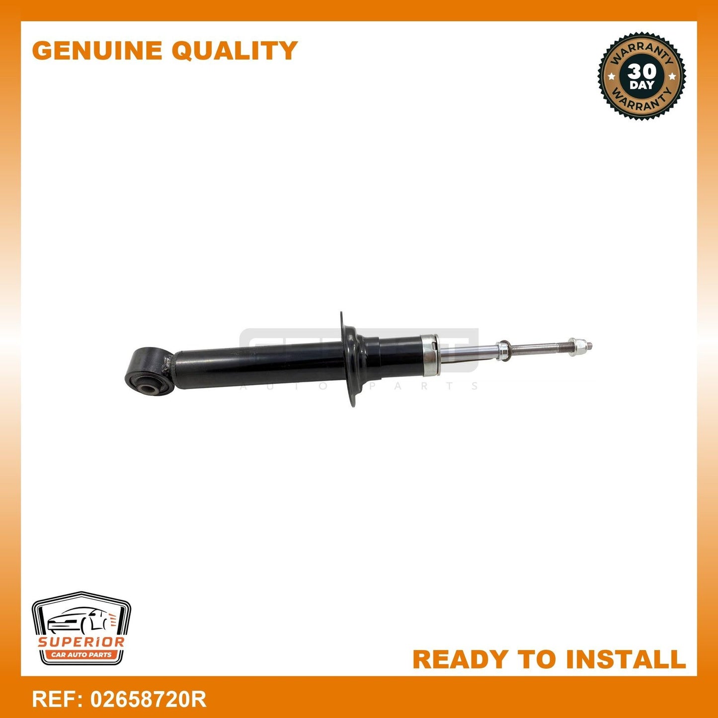 FEBEST 2001 Nissan Almera Rear Shock Absorber 02658720R