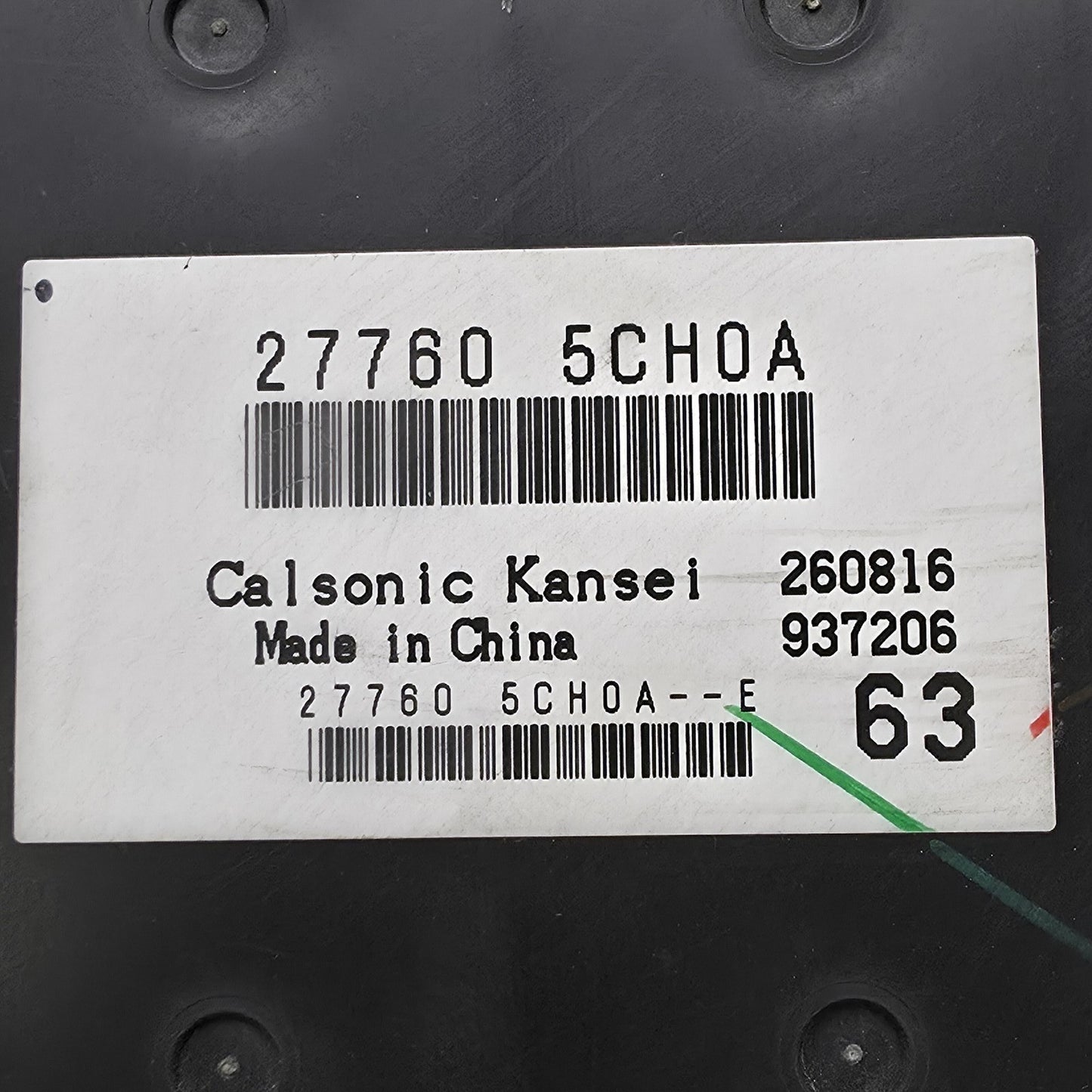 2016-2019 Infiniti Q50 Amplifier-Control Air Conditioner 277605CH0A