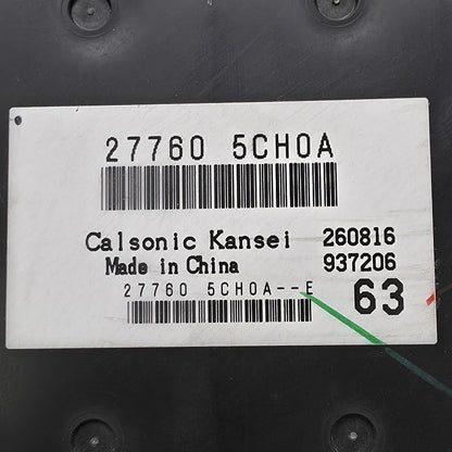 2016-2019 Infiniti Q50 Amplifier-Control Air Conditioner 277605CH0A