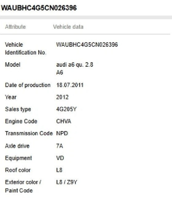 2012–2015 Audi A6 Front Left Door Speaker Cover Used OEM 4G0035423