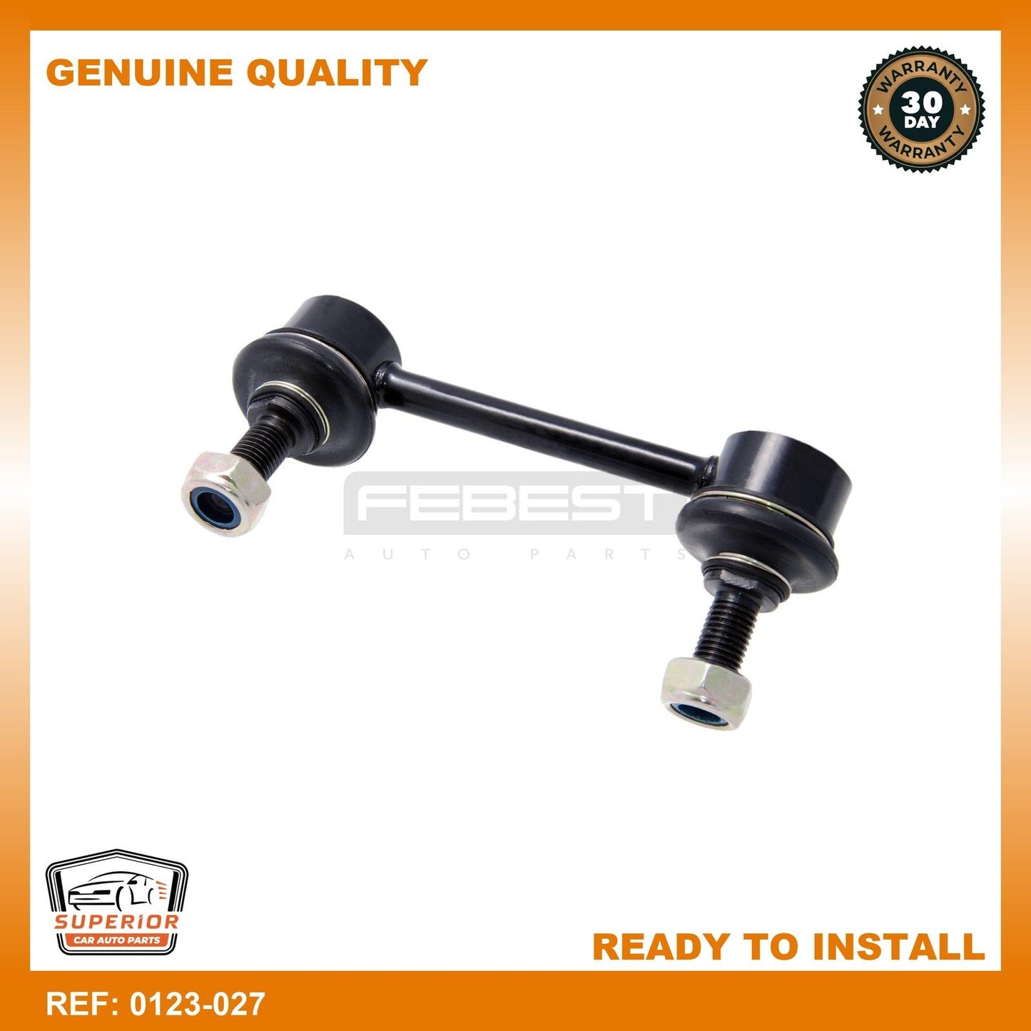 FEBEST 2000-2005 Toyota RAV4 Rear Left Stabilizer Link 0123-027