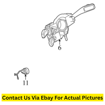 2014 Volkswagen Passat Ignition Switch & Turn Signal Lever Used OEM 1K0905849